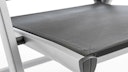 Kettler Multipositionssessel BASIC PLUS, Aluminium Silber / Outdoorgewebe Anthrazit