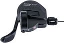 Vorschaubild Shimano Daumenschalthebel CUES SL-U8000 2-fach links schwarz mit Ganganzeige