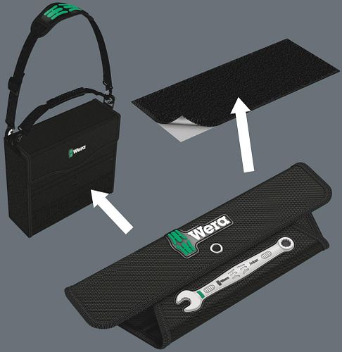 Wera Ringmaulschlüsselsatz Bicycle Set 10 silber