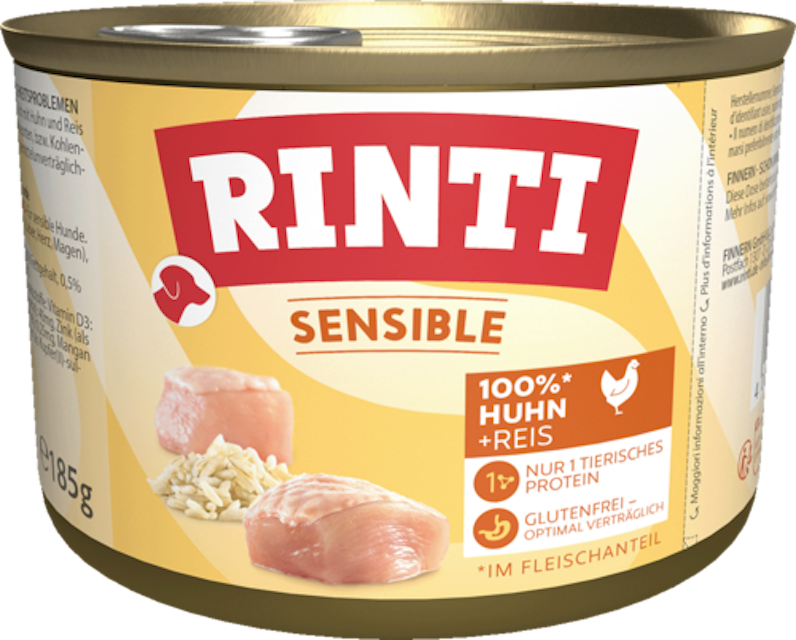 RINTI Sensible 185g Dose HundenassfutterVorschaubild