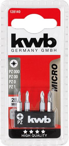 kwb 4 Bits 28mm PZ Micro SB 128140