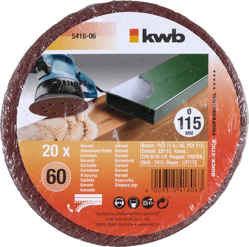 kwb Q-STICK Profi-Pack gl 115 K 60 541806