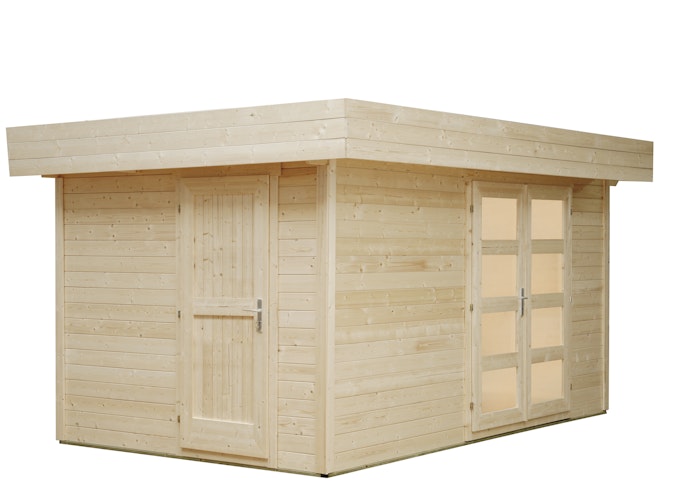 Wolff Finnhaus Gartenhaus Pulti Varianta 40 2-Raum