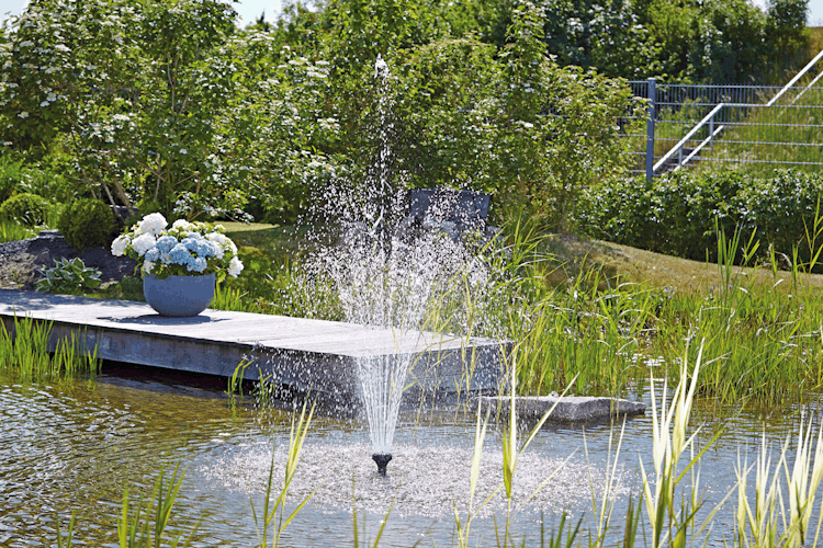 Oase Wasserspielpumpe Aquarius Fountain Set Eco 7500