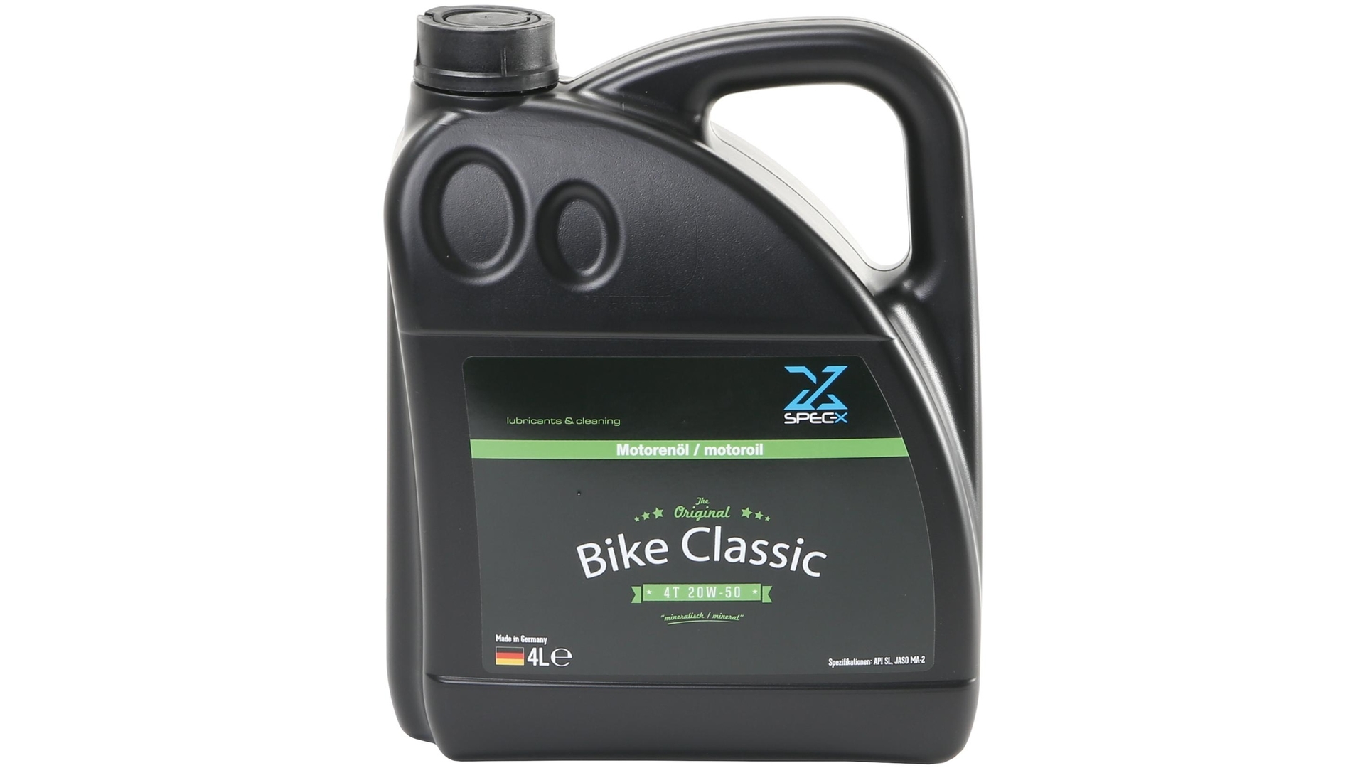 Spec X Motoröl Bike 4T Classic 4 Liter 20W-50 Mineralisch