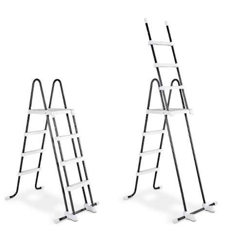 Exit rechteckiger Rahmenpool mit Sandfilteranlage, Wärmepumpe und Sonnendach 540 x 250 cm (Höhe 122cm)