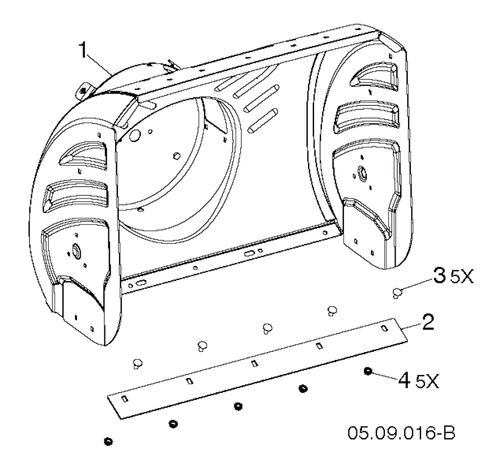 Explosionszeichnung Ersatzteile