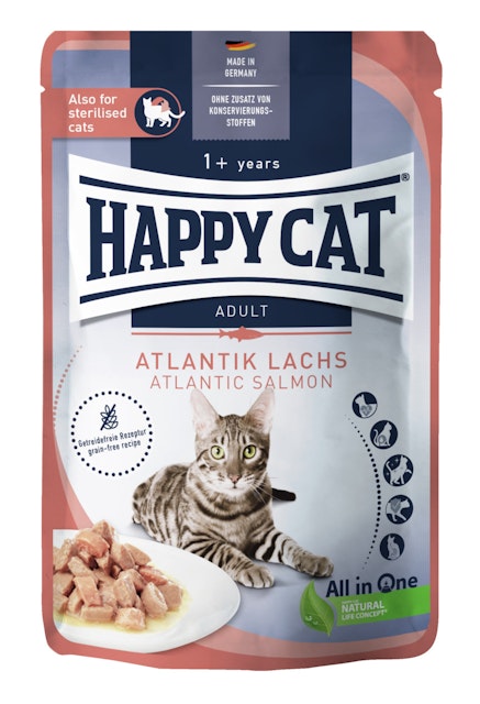 HAPPY CAT Meat in Sauce Culinary 85 Gramm KatzennassfutterVorschaubild