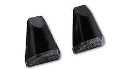 HIGHSIDER smart Swift LED Verkleidungsblinker Gehäuse Schwarz / Linse Klar (Paar), Vorn & Hinten