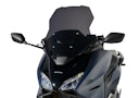 Vorschaubild ERMAX Scooterscheibe Sport Acrylic durchsichtig Schwarz getönt für HONDA Forza 750