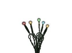 Konstsmide Weihnachtsbeleuchtung  Micro LED Lichterkette 35 bunte Dioden