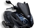 Vorschaubild ERMAX Scooterscheibe Sport Acrylic durchsichtig Schwarz getönt für KYMCO X-Town 125; X-Town 300