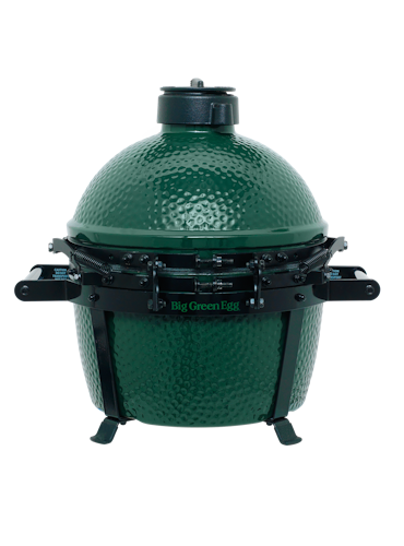 Big Green Egg Kamado Grill MINIMAX inkl. Carrier und original BGE Holzkohle 9 kg