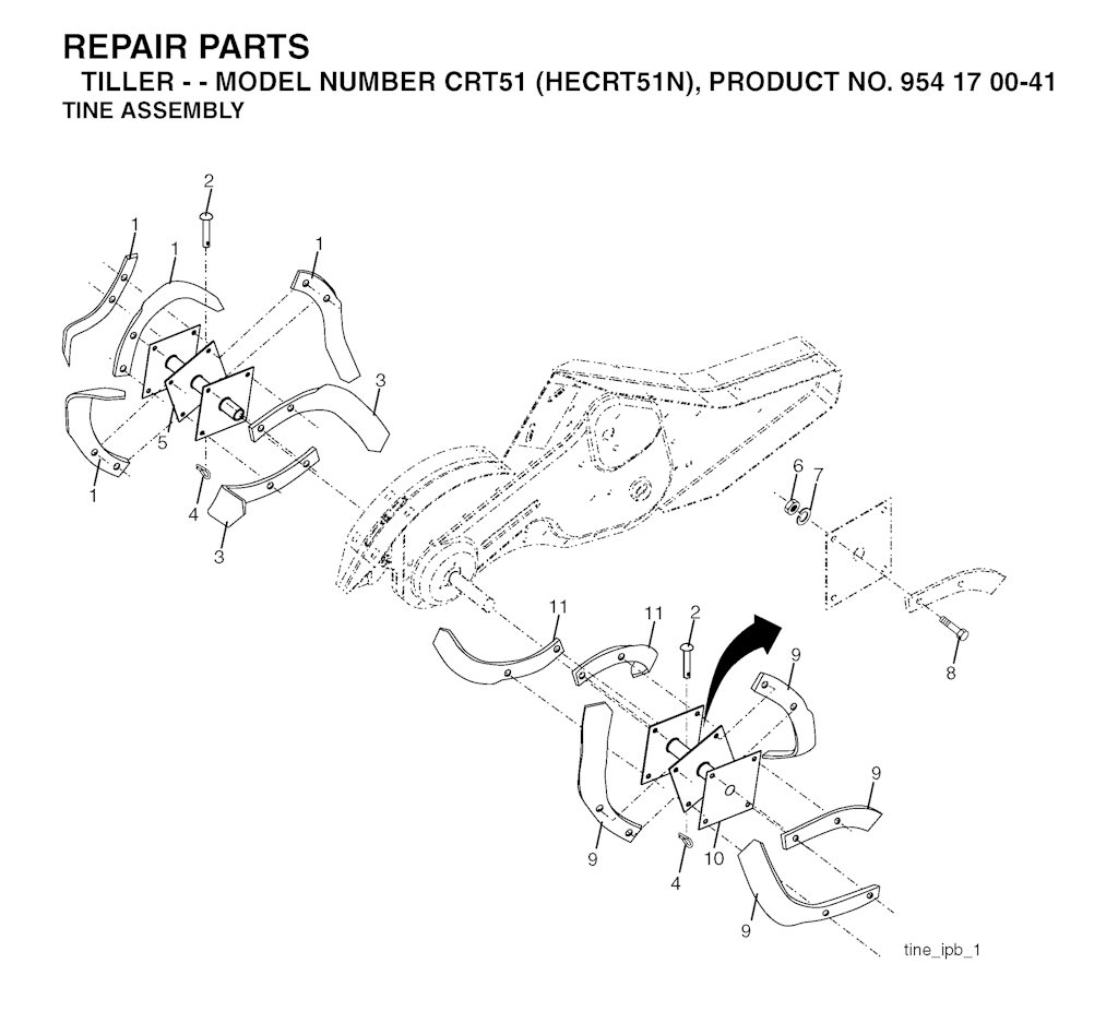 Explosionszeichnung Ersatzteile