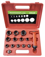 ECOLAN® Stanzmesser-Set Ø 15 - 95 mm, 13- teilig