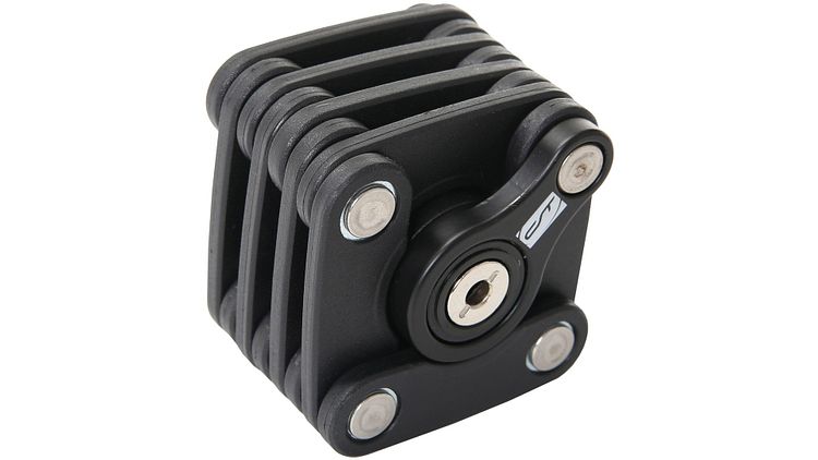 CONTEC Faltschloss BlockLock 64 cm schwarz