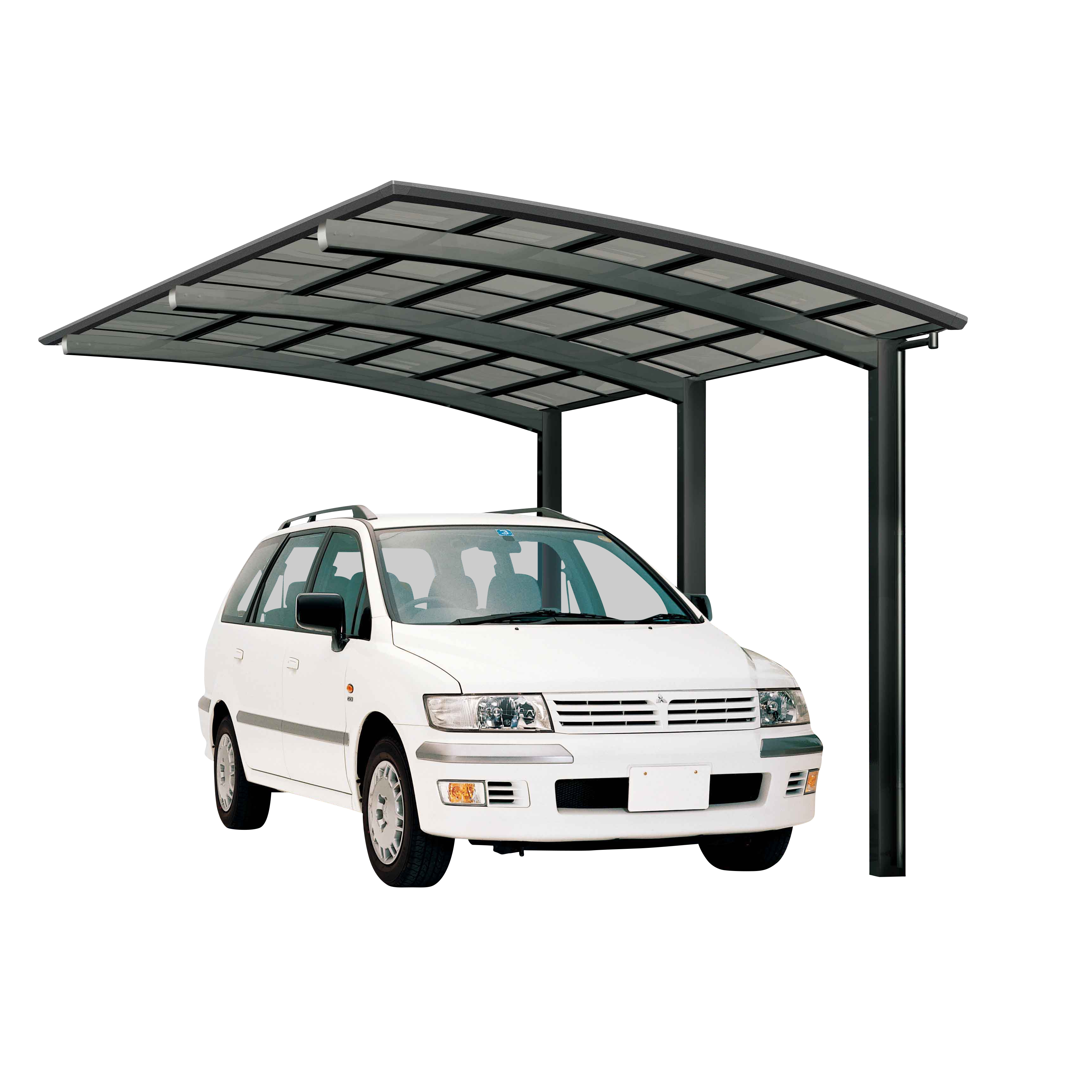 Ximax Carport Portoforte Typ 110 555 x 270 cm-schwarz