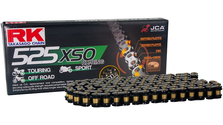 RK Kette BL525XSO Black Sale, 120 Glieder