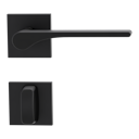 Vorschaubild Griffwerk VAYA 261 LEAF LIGHT fast2fix Fast2Fix Rosetten eckig WC Graphitschwarz