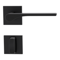 Griffwerk VAYA 261 LEAF LIGHT fast2fix Fast2Fix Rosetten eckig WC Graphitschwarz