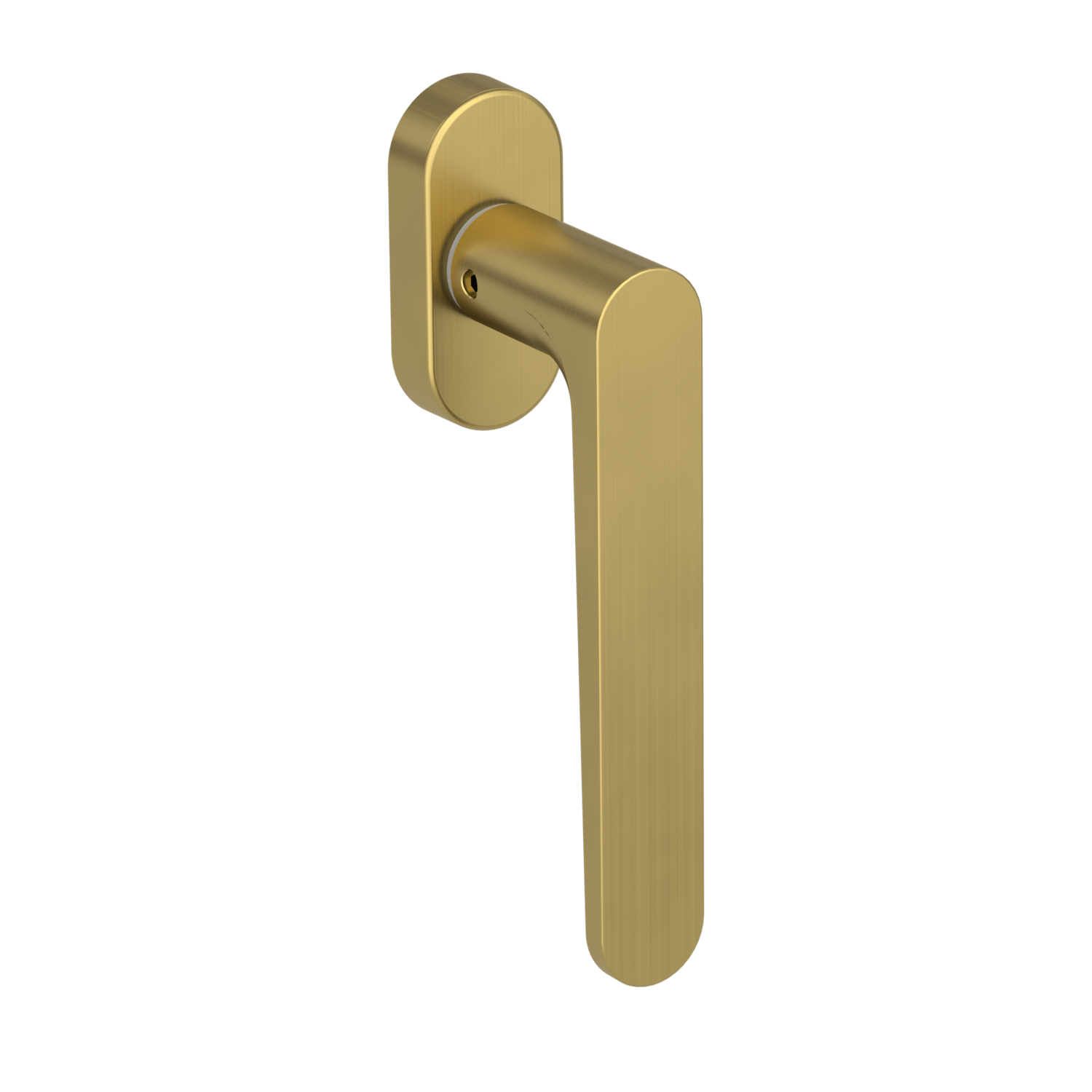 Griffwerk Fenstergriff VAYA 291 Avus Gold matt R 7x32mm