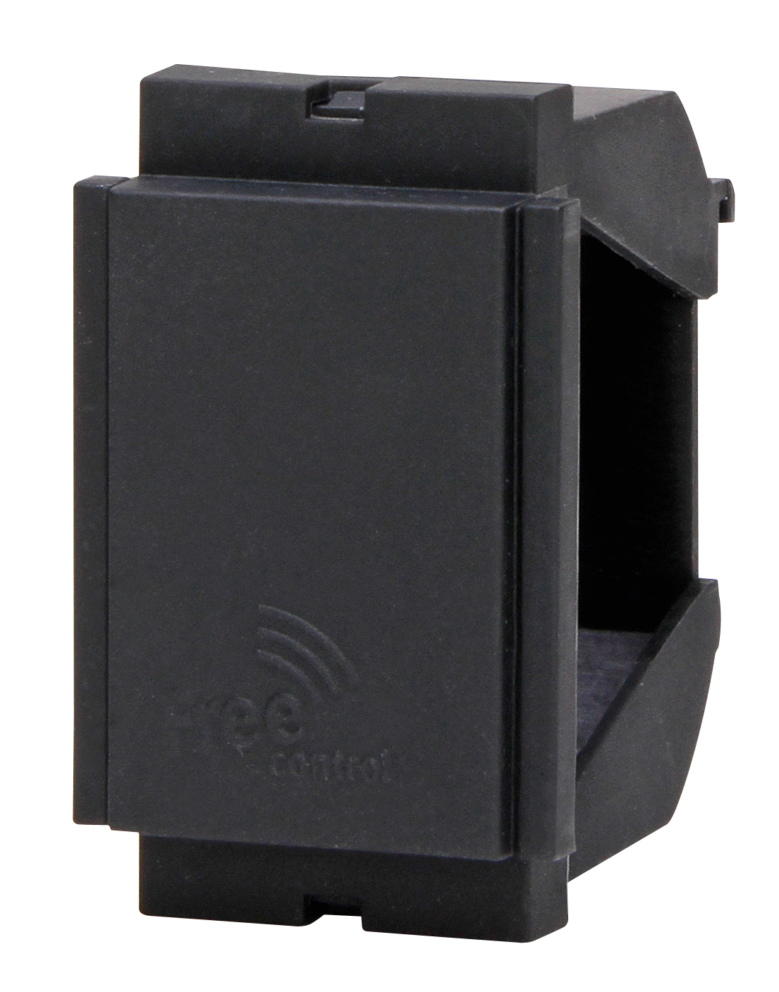 Kopp Montageclip für Hutschiene schwarz