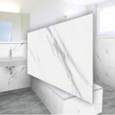 Vorschaubild Revét Vinyl Wandfliese Marble Hochglanz 60 x 30 cm