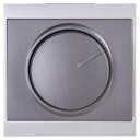 Vorschaubild Kopp Dimmerabdeckuung für Druck-Wechseldimmer MALTA silber/anthrazit