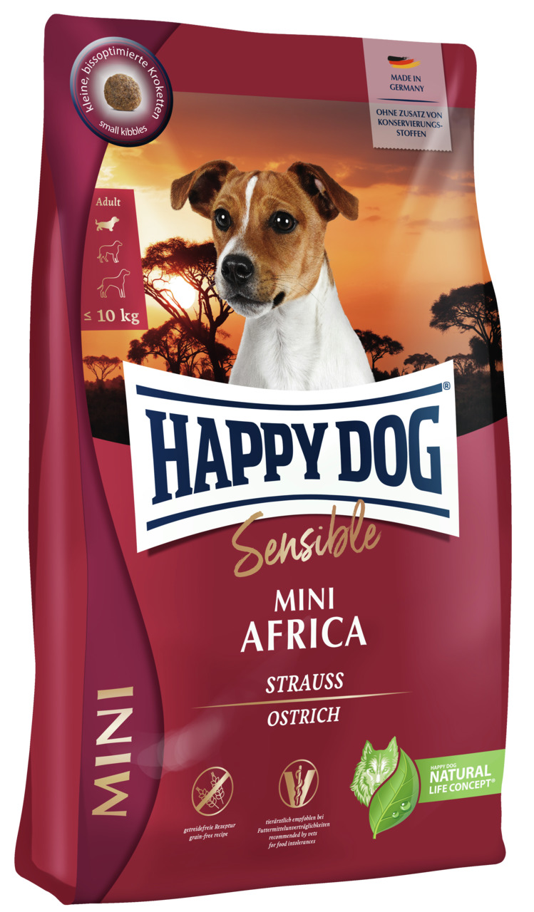 Happy Dog 800g Sensible Mini Africa