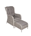 Vorschaubild Garden Pleasure Sessel-Set VALENCIA, Polyrattan / Kissen 100 % Polyester