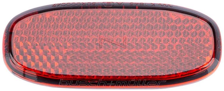 Busch + Müller Rückstrahler 312Z3OPB rot