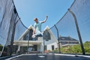 Vorschaubild Salta Trampolin Premium Ground mit Sicherheitsnetz