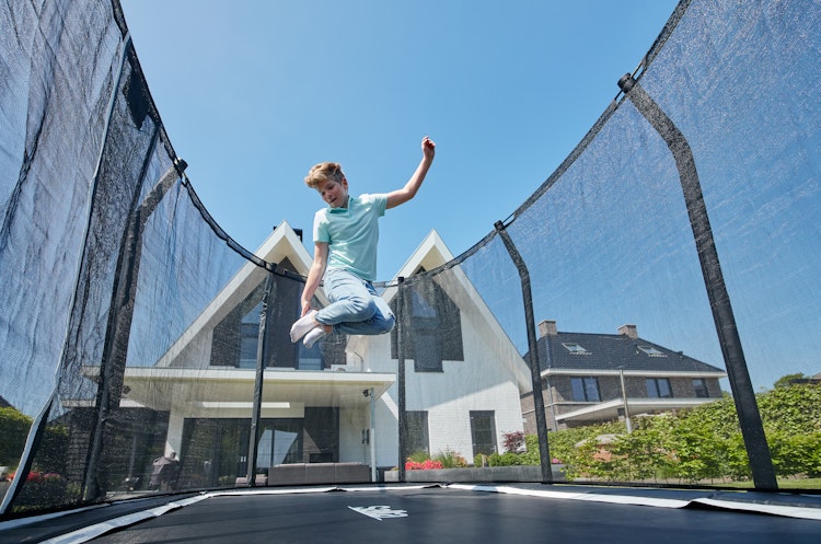 Salta Trampolin Premium Ground mit Sicherheitsnetz