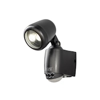 Konstsmide Wandleuchte Prato, schwarz, LED 1W Batterie (7693-750)