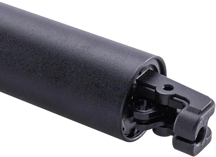 CONTEC Variosattelstütze Nara Dropair DLX 30,9 mm schwarz schwarz / taupe anodisiert 402 mm lang, 80 mm Verstellbereich