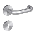Vorschaubild Griffwerk Türgriff ALESSIA PROF Rosetten rund GK3