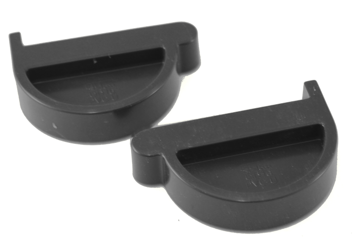 Endstück links zum Kleben Typ 250 weiß (1 Stück)