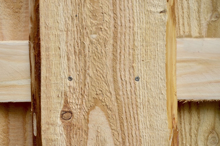 T&J JÜTLAND Sichtschutzzaun Lärche 180 x 150 cm