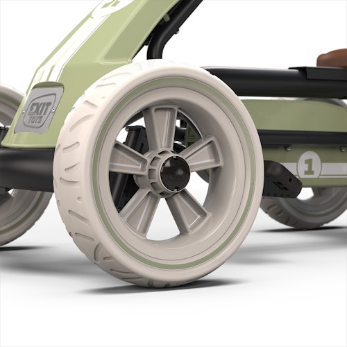 EXIT Foxy Gokart mit Anhänger - Retro Grün