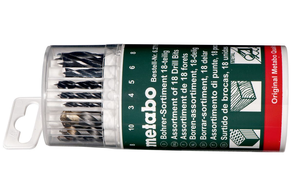 Metabo Bohrersortiment 18-teilig
