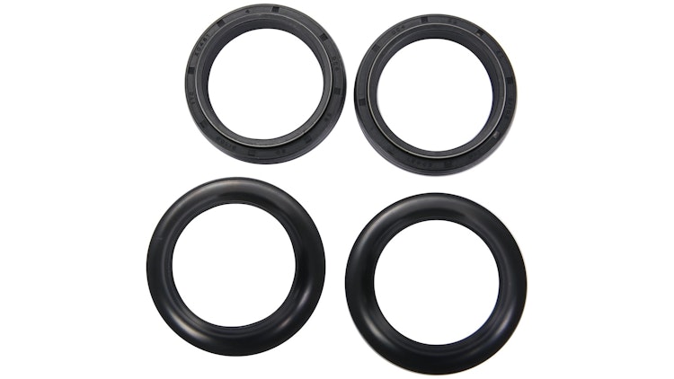 All Balls Racing Gabelsimmerringsatz 38 x 50 x 8/9,5 (ABR 56-166), mit Staubkappen