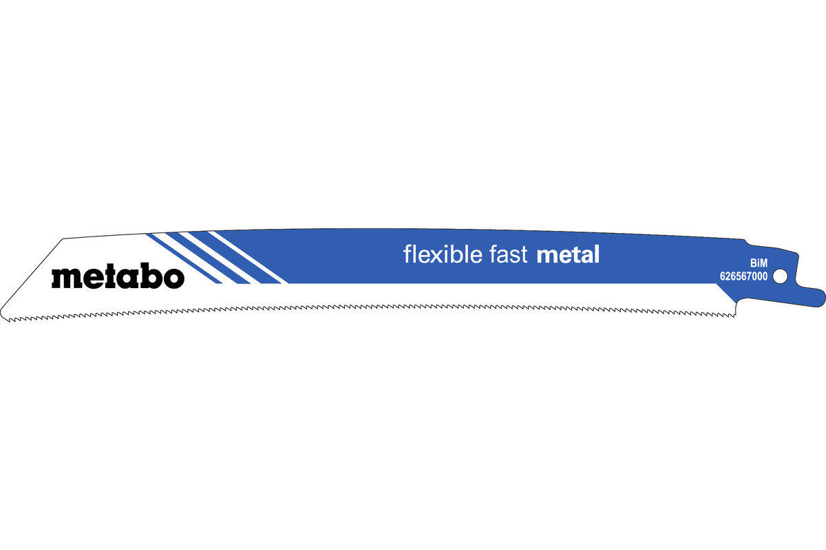 Metabo 5 Säbelsägeblätter "flexible fast metal" 225 x 1,1 mmBiM1,4mm/18TPI