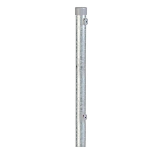 Alberts® Zaunpfosten,feuerverzinkt,Pfostenst. ⌀42mm,Länge 2500mm,Geflechthöhe 2000mm 622145
