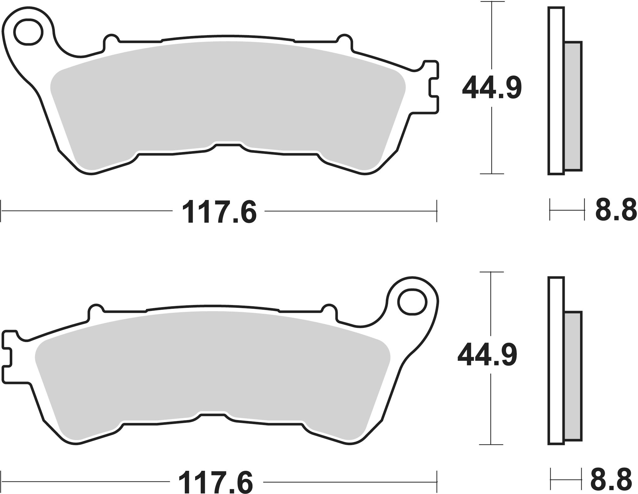 SBS Scooterbelag 192HF Street Ceramic