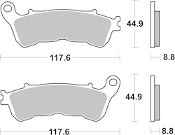 SBS Scooterbelag 192HF Street Ceramic