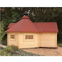 Vorschaubild Wolff Finnhaus Grillkota 9 de luxe mit Anbau