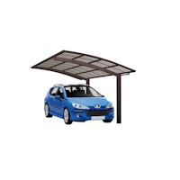 Ximax Carport Portoforte Typ 60 555 x 270 cm-mattbraun