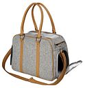 Vorschaubild TRIXIE Tasche Helen, 19 × 28 × 40 cm, grau/hellbraun