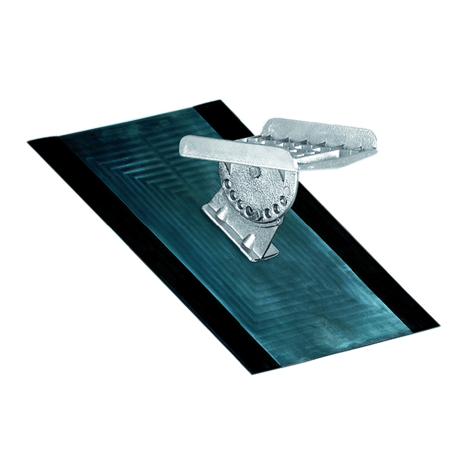 HEUEL Dachtrittsystem FlatStep Steigtritt - Alu-natur