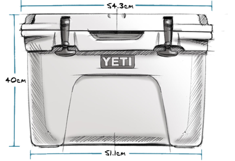 YETI Abmessungen